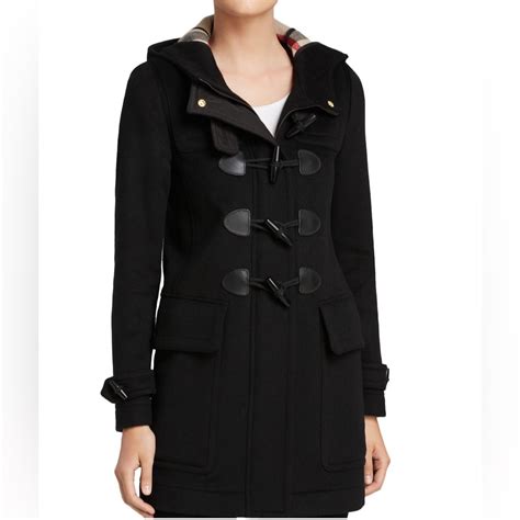 Burberry Finsdale Wool Duffle Coat 